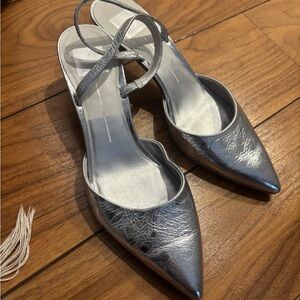 Dolce Vita Silver Women's Slingback Shoes